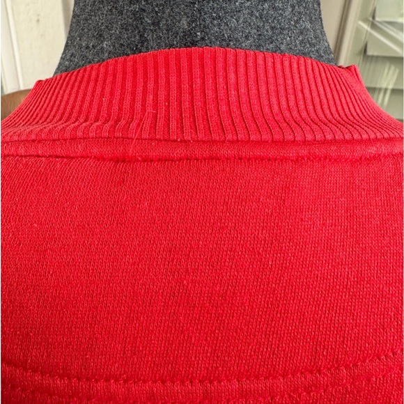 CRABLE 🏈 Vintage Men’s Red ‘Kansas City CHIEFS’ Crewneck Sweatshirt - Size XL - Picture 5 of 14